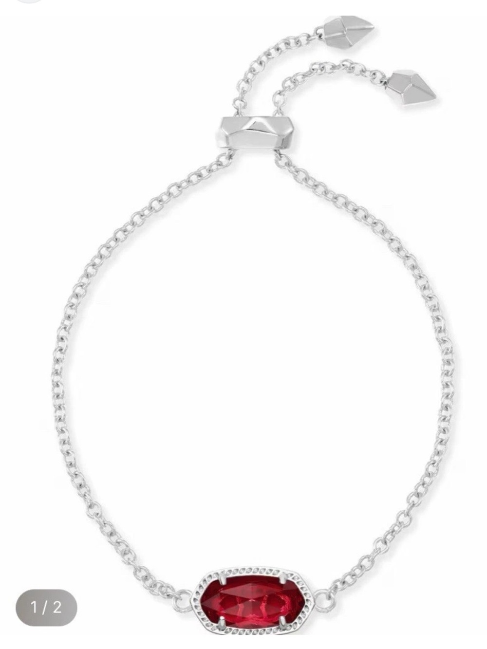 NWT Kendra Scott Elaina Adjustable Chain Bracelet